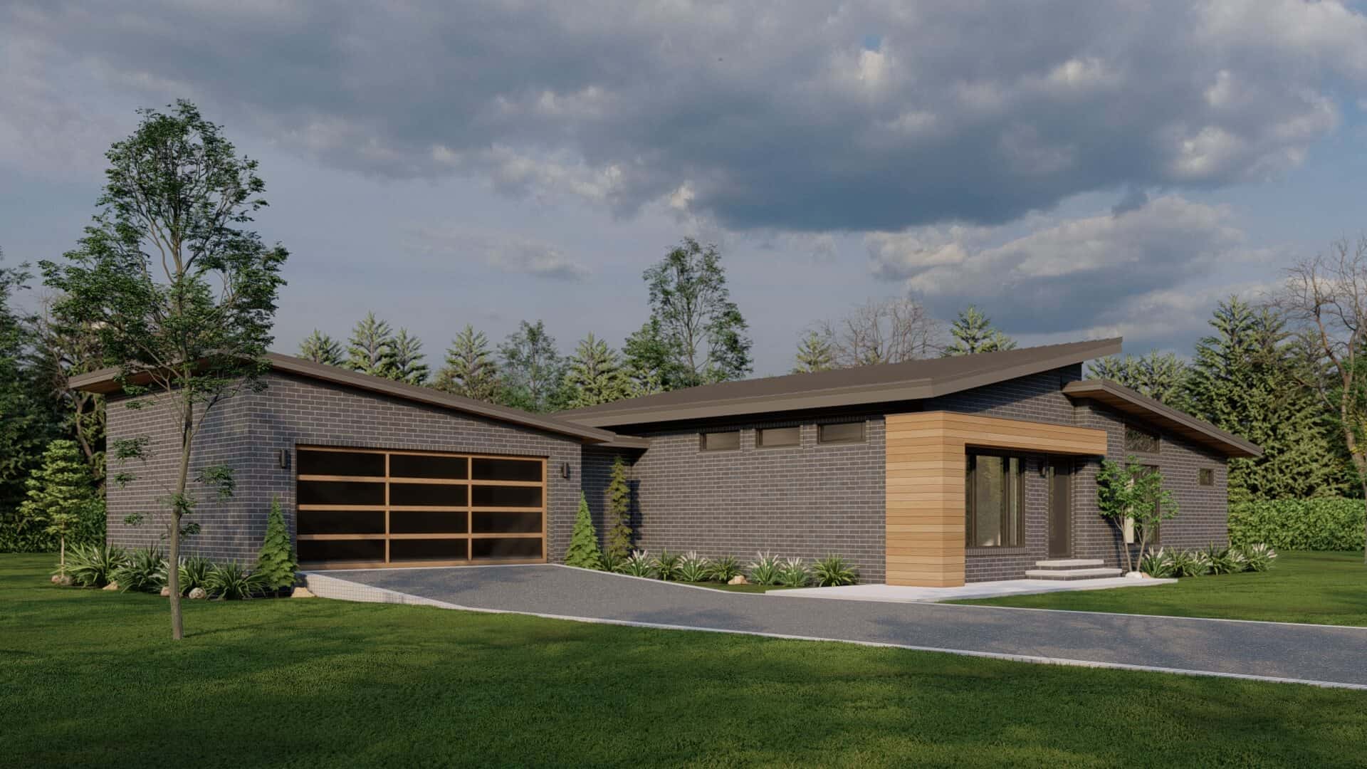 Left Side View of this 3-Bedroom,2200 Sq Ft Plan -193-1323