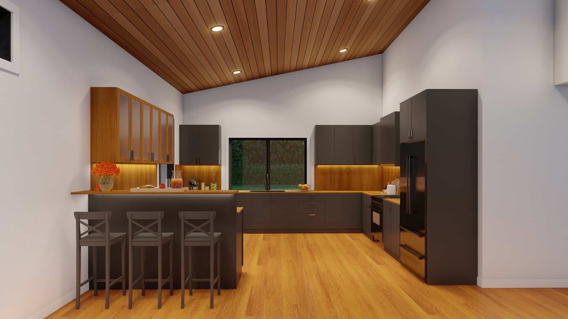Kitchen of this 3-Bedroom,2200 Sq Ft Plan -193-1323