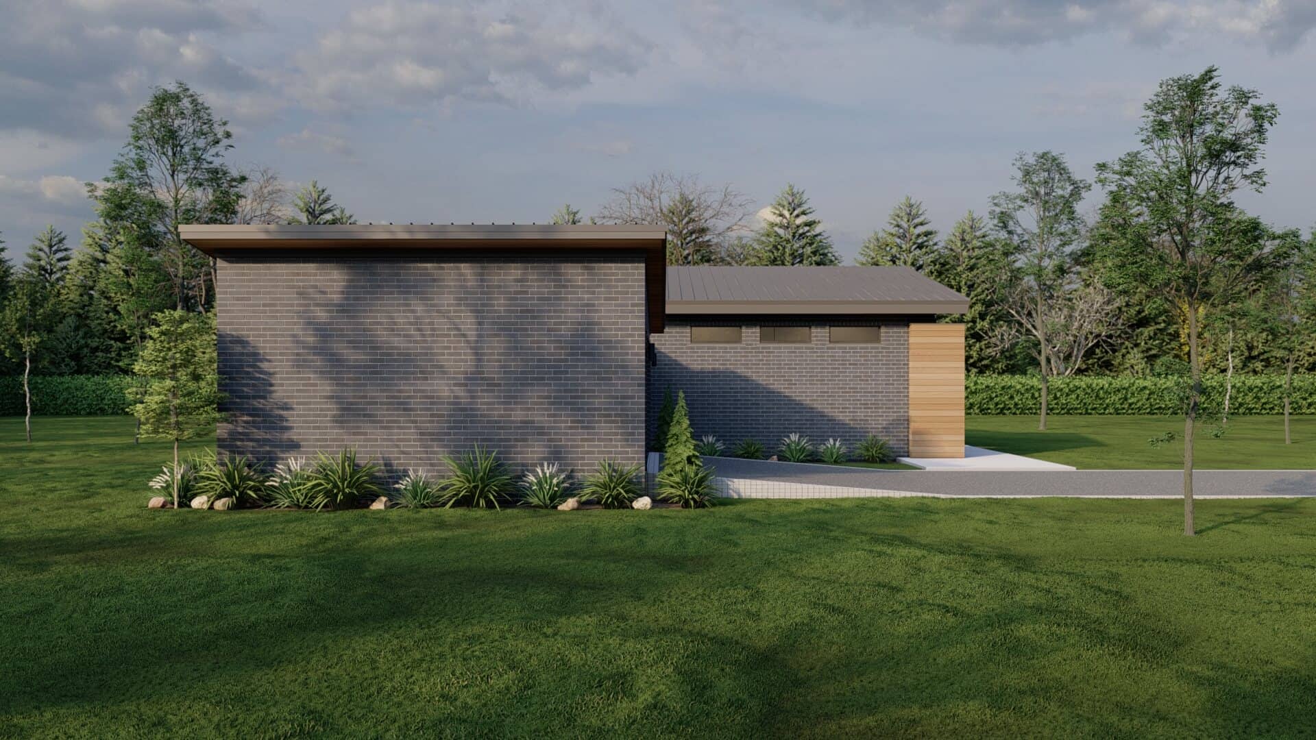Left Side View of this 3-Bedroom,2200 Sq Ft Plan -193-1323