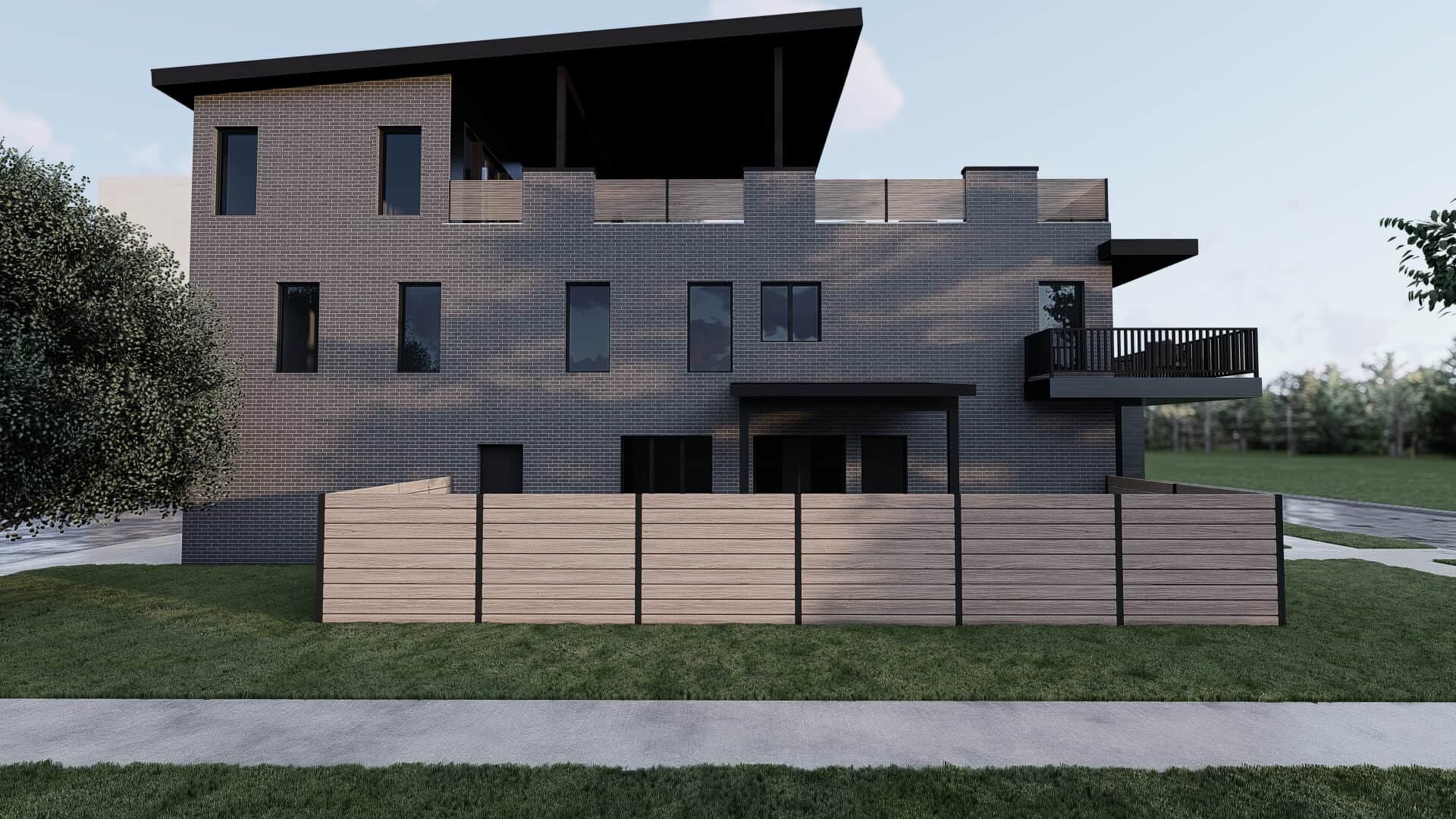 Left Side View of this 3-Bedroom,2609 Sq Ft Plan -193-1325