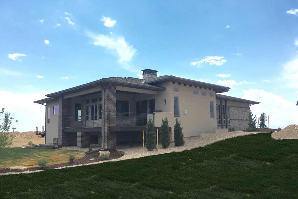 Rear View of this 2-Bedroom,2200 Sq Ft Plan -2200