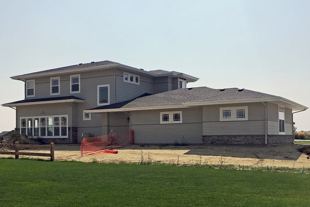 Rear View of this 4-Bedroom,2900 Sq Ft Plan -2900