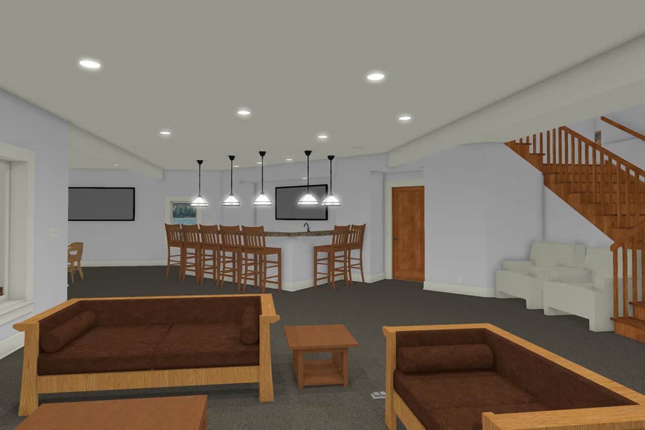 Playroom of this 2-Bedroom, 2605 Sq Ft Plan - 194-1010