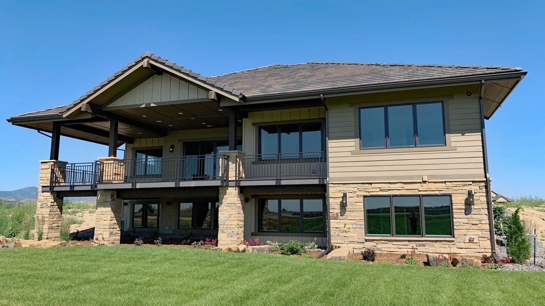 Rear View of this 3-Bedroom,2459 Sq Ft Plan -2459