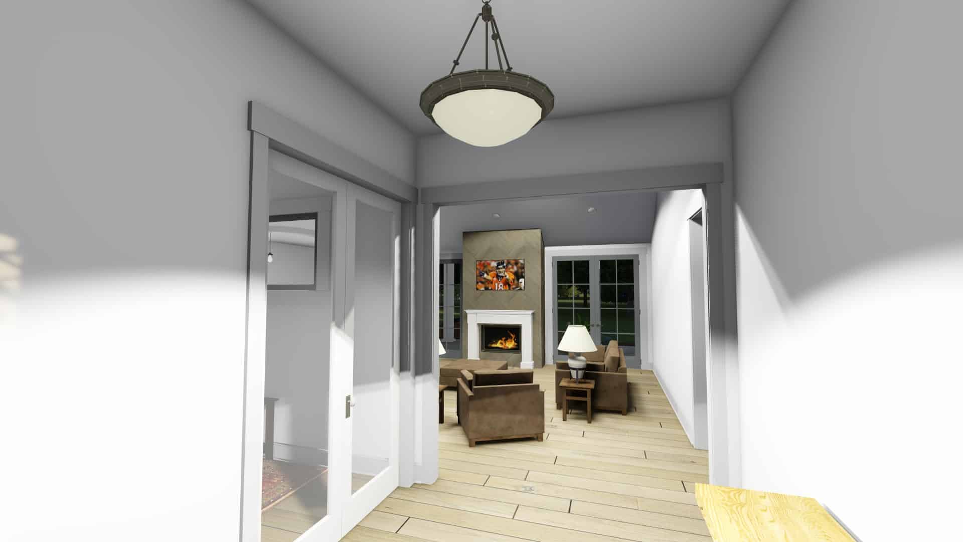 Entry Hall: Foyer of this 3-Bedroom, 2576 Sq Ft Plan - 194-1020
