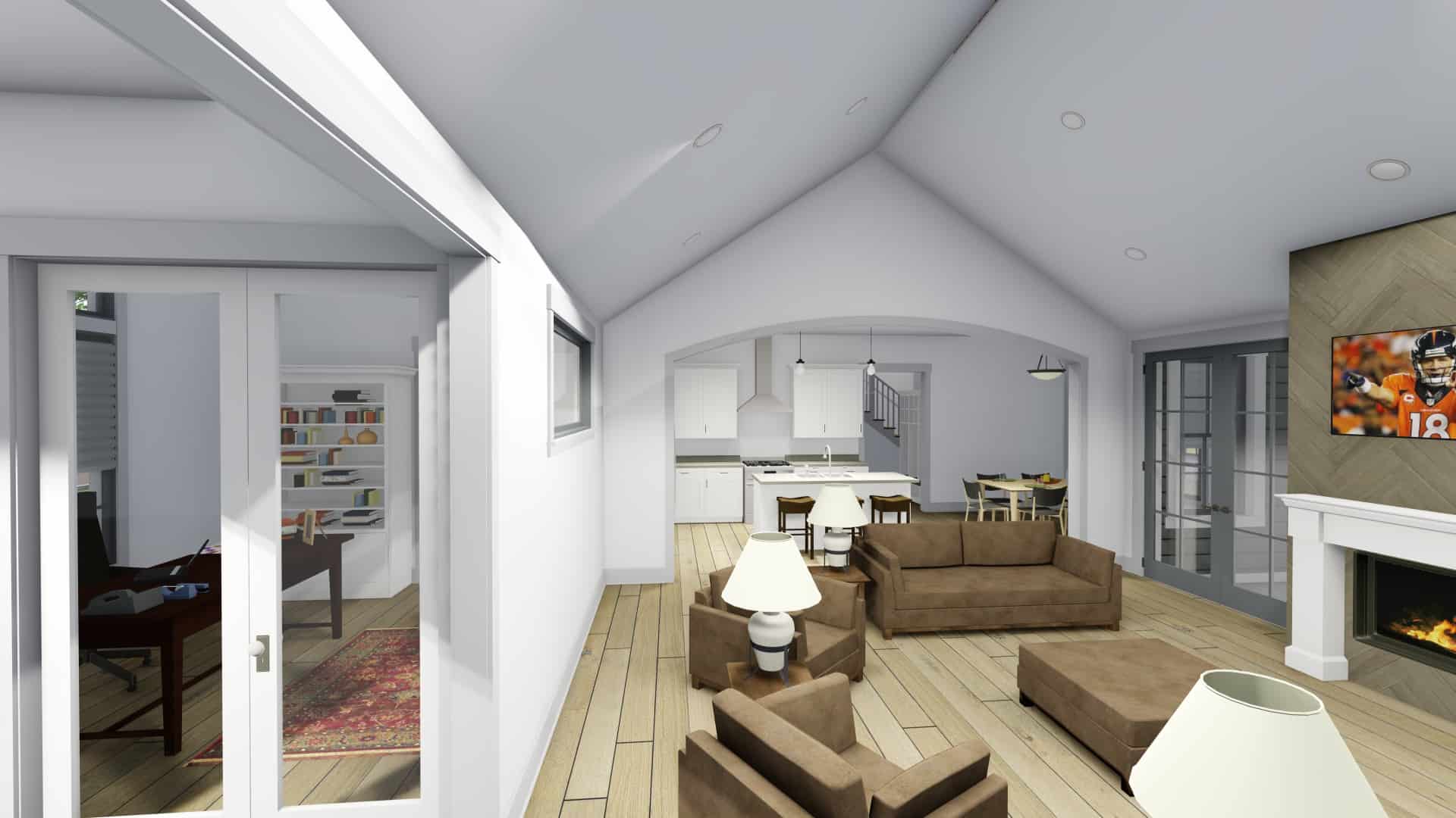 Great Room of this 3-Bedroom, 2576 Sq Ft Plan - 194-1020