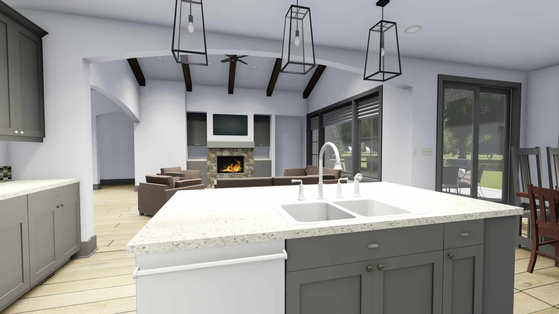 Kitchen of this 3-Bedroom,2551 Sq Ft Plan -2551