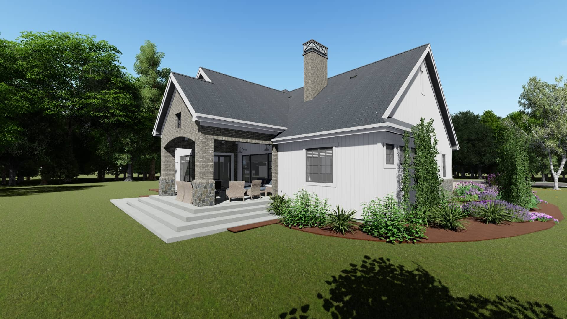 Side View of this 3-Bedroom,2551 Sq Ft Plan -2551