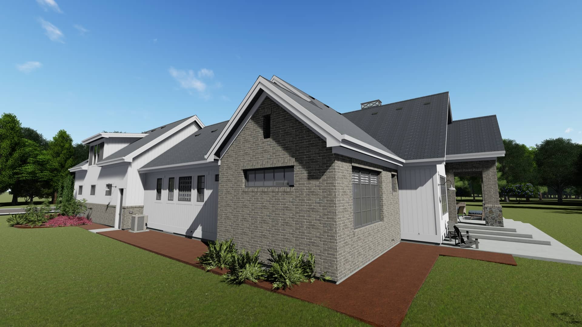 Side View of this 3-Bedroom,2551 Sq Ft Plan -2551