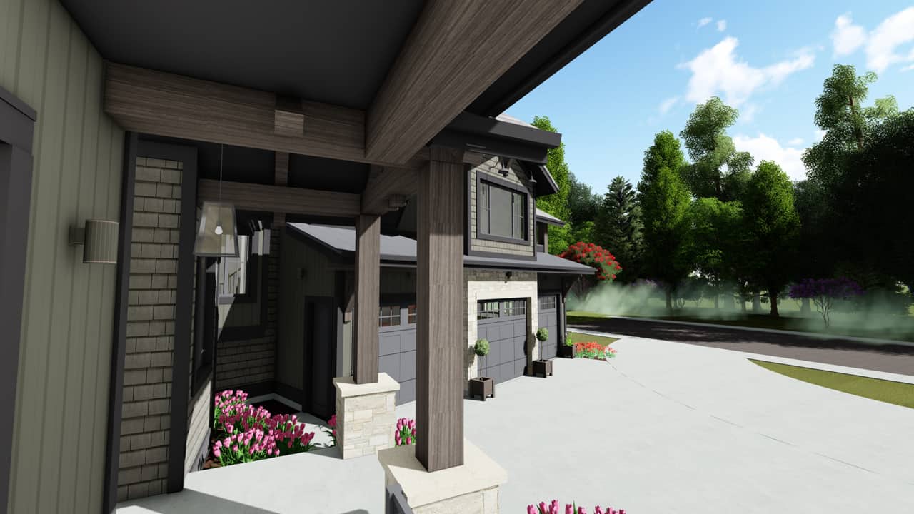 Porch of this 4-Bedroom,2998 Sq Ft Plan -2998