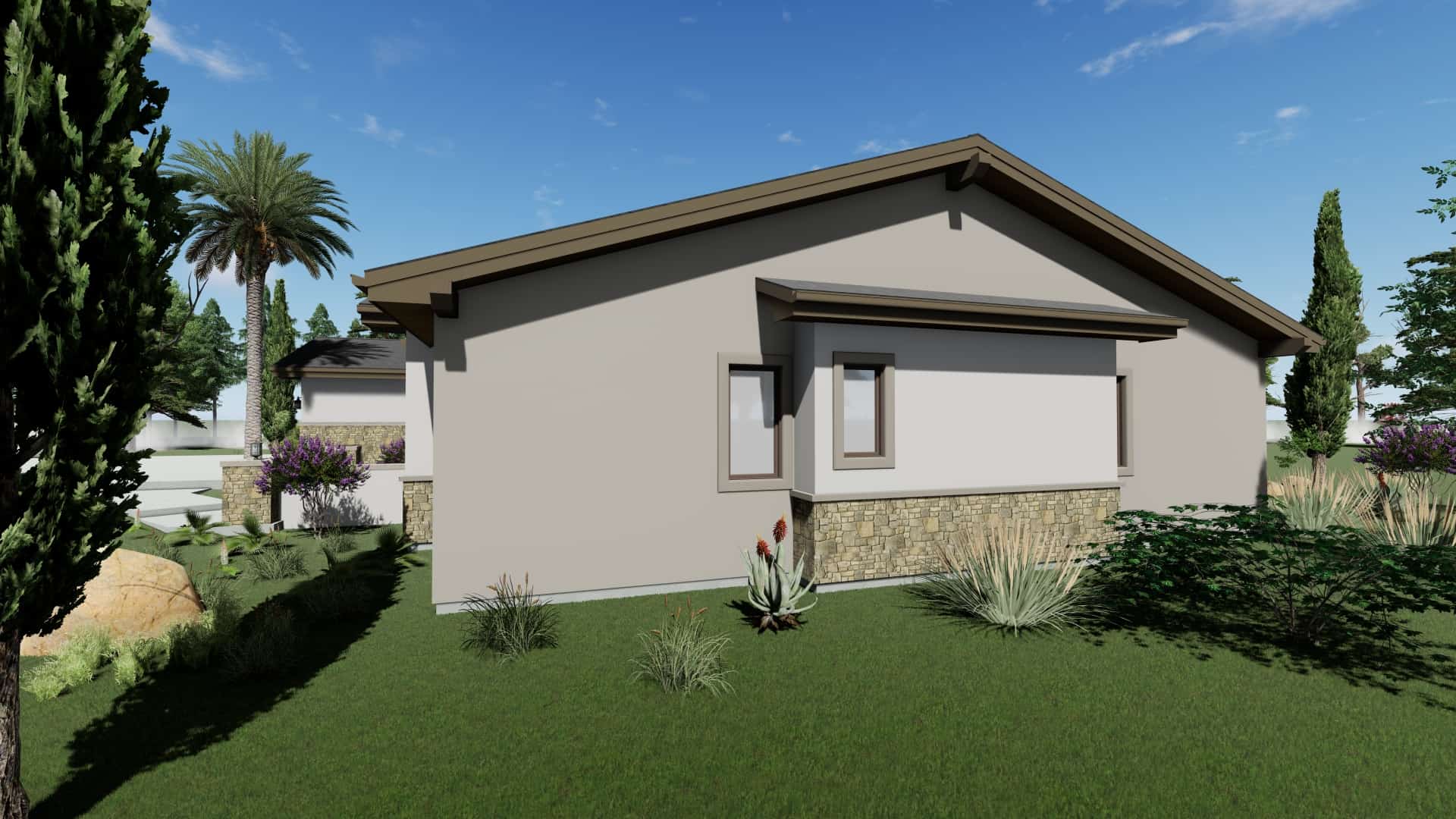 Side View of this 3-Bedroom,3546 Sq Ft Plan -3546