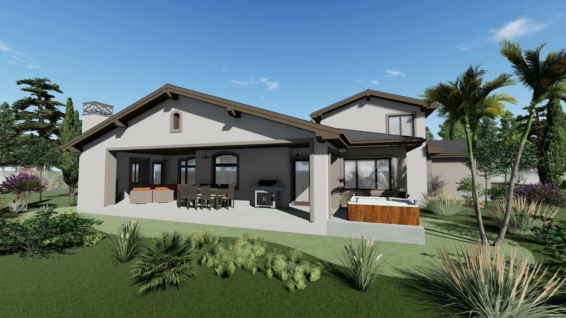Patio of this 3-Bedroom,3546 Sq Ft Plan -3546