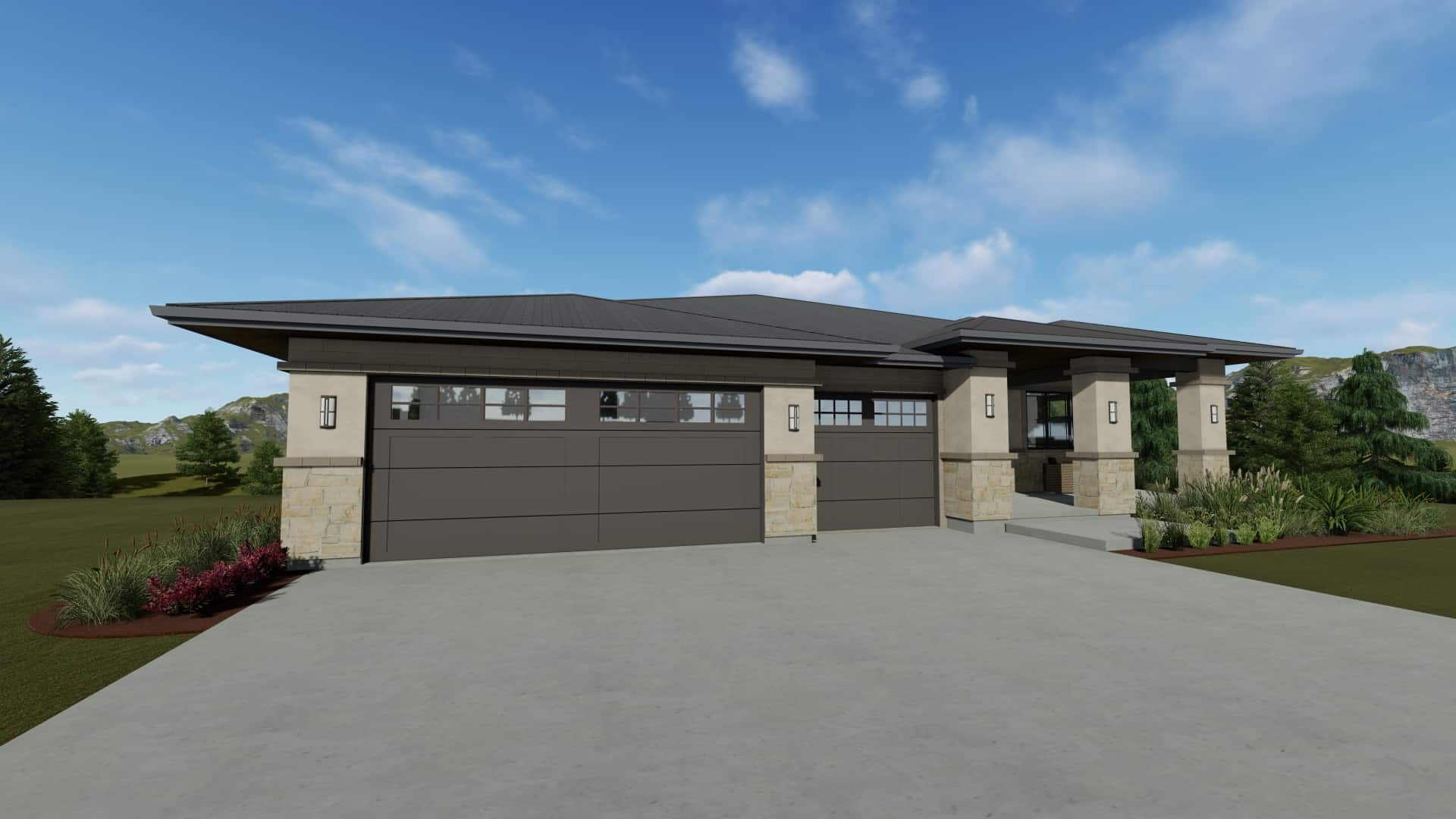 Garage of this 3-Bedroom, 2539 Sq Ft Plan - 194-1054