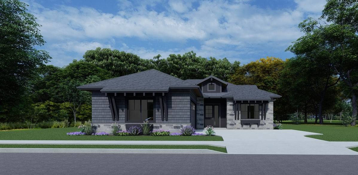 Front View of this 2-Bedroom, 1567 Sq Ft Plan - 194-1061