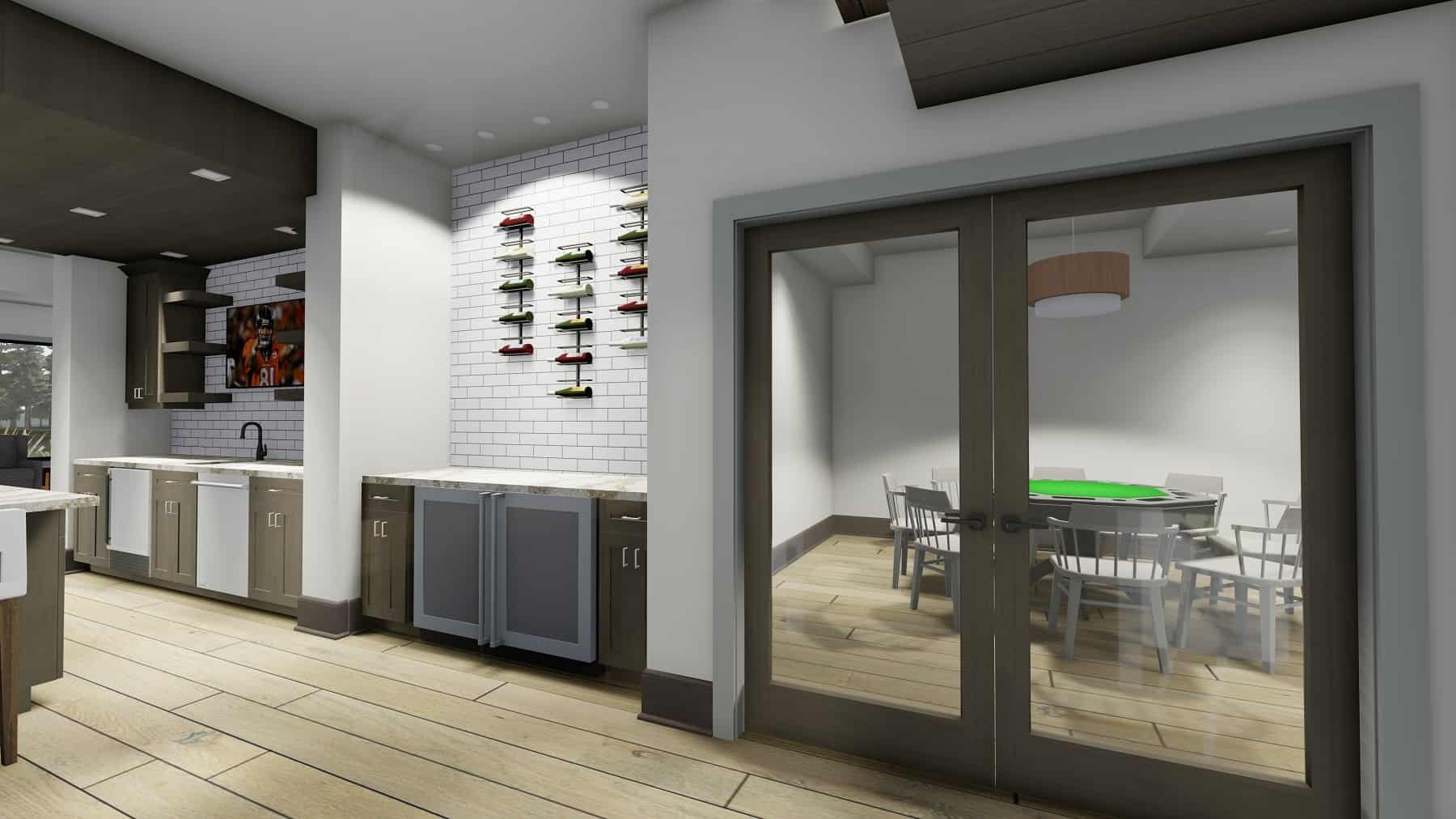 Wine Cellar of this 5-Bedroom, 6317 Sq Ft Plan - 194-1067