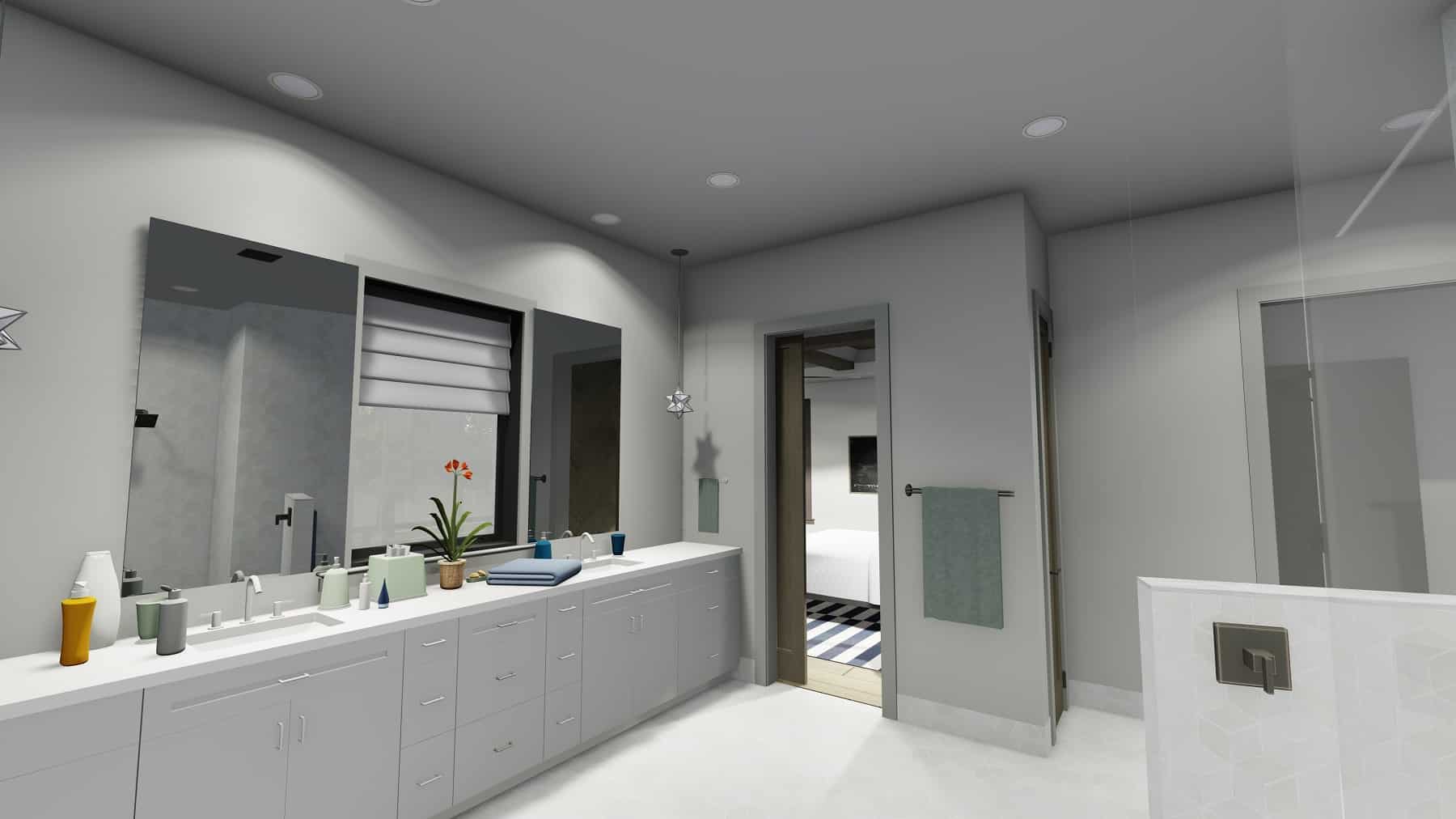 Master Bathroom of this 5-Bedroom, 6317 Sq Ft Plan - 194-1067