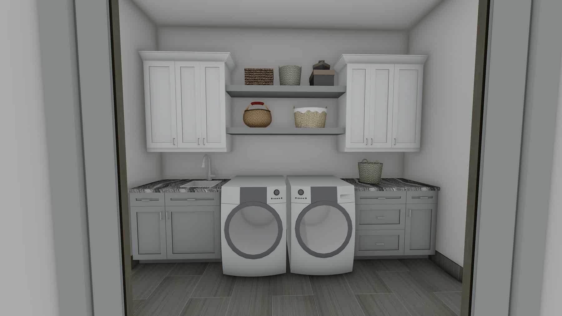 Laundry Room of this 5-Bedroom, 6317 Sq Ft Plan - 194-1067