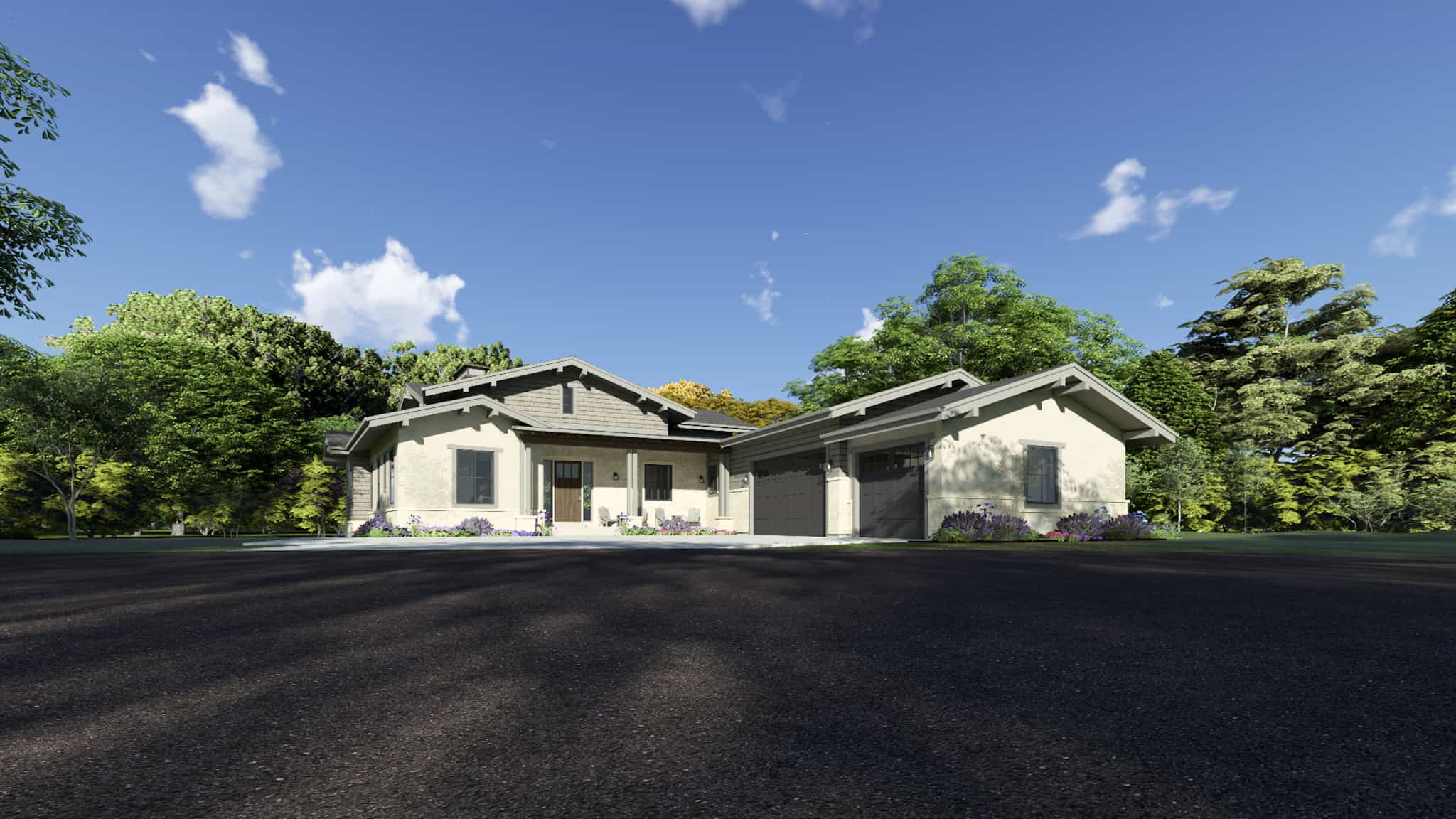 Front View of this 3-Bedroom,2734 Sq Ft Plan -194-1069