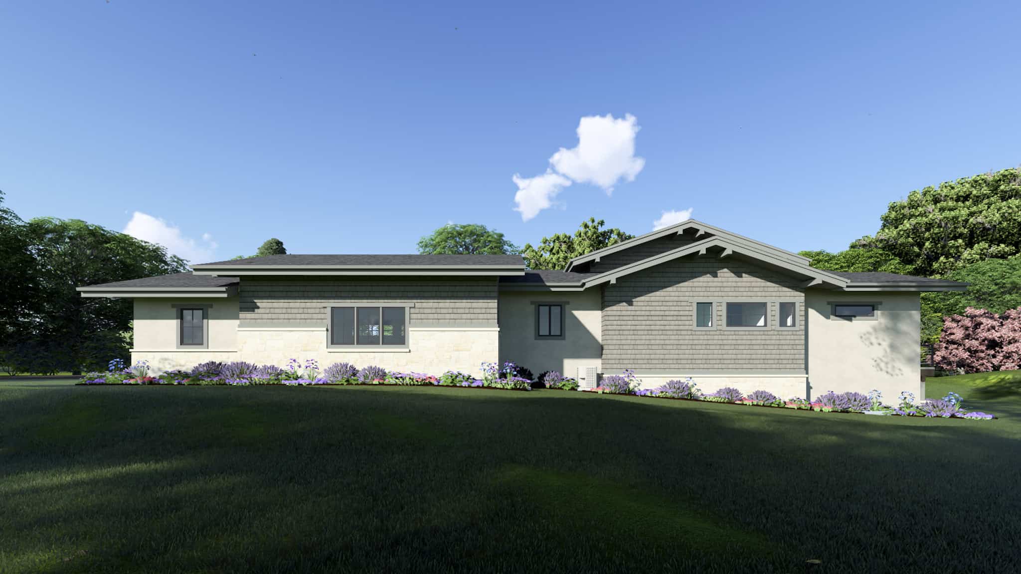 Right Side View of this 3-Bedroom,2734 Sq Ft Plan -194-1069