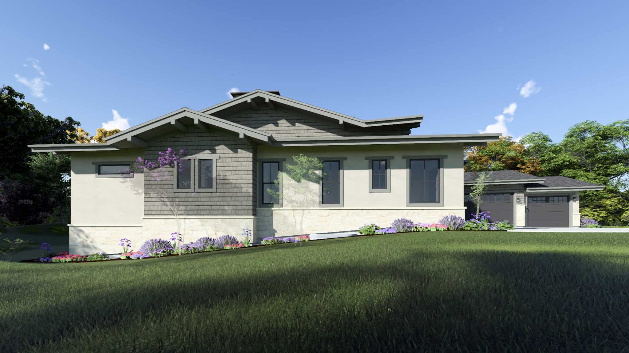 Left Side View of this 3-Bedroom,2734 Sq Ft Plan -194-1069