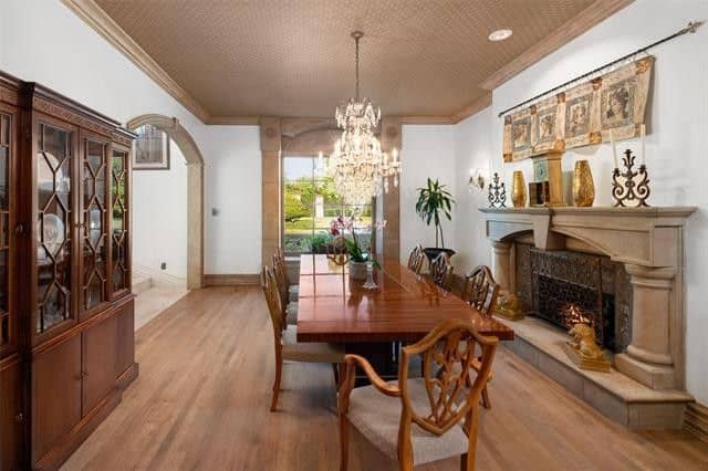 Dining Room of this 5-Bedroom,10325 Sq Ft Plan -195-1029