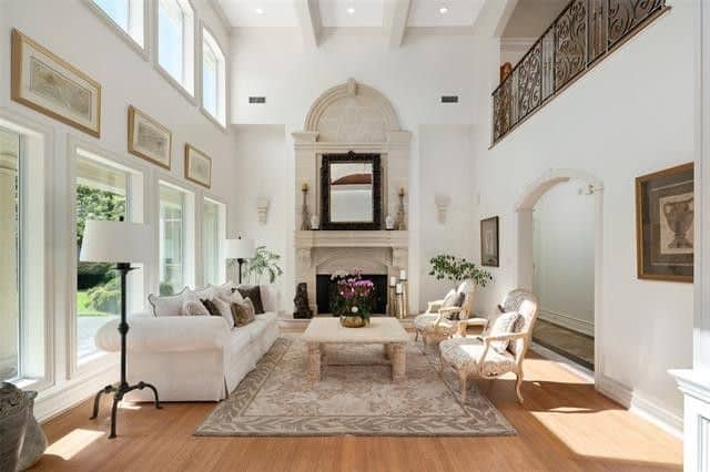 Living Room of this 5-Bedroom,10325 Sq Ft Plan -195-1029