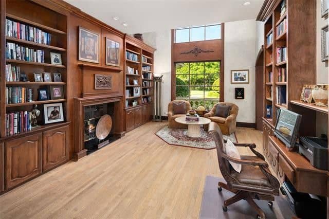 Home Office of this 5-Bedroom,10325 Sq Ft Plan -195-1029