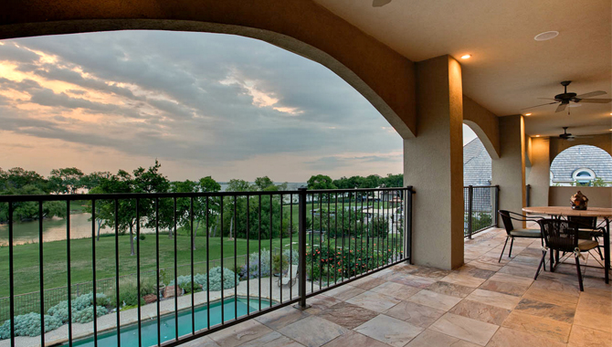 Balcony of this 4-Bedroom,4674 Sq Ft Plan -4674