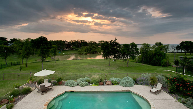 Pool of this 4-Bedroom,4674 Sq Ft Plan -4674