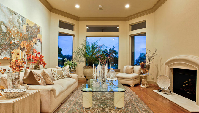 Living Room of this 4-Bedroom,4674 Sq Ft Plan -4674