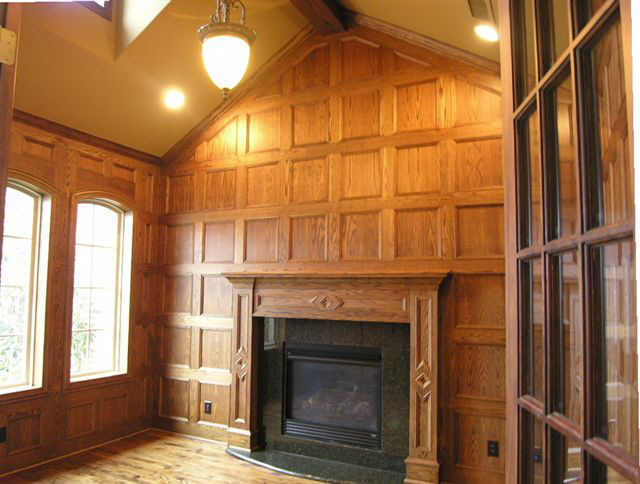 Home Office: Library of this 5-Bedroom,5041 Sq Ft Plan -5041