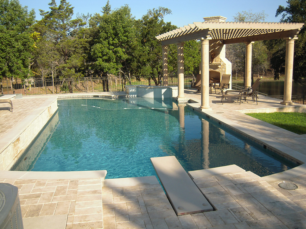 Pool of this 4-Bedroom,4623 Sq Ft Plan -4623