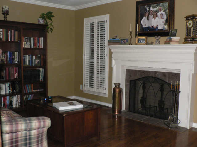 Home Office: Library of this 4-Bedroom,3525 Sq Ft Plan -3525