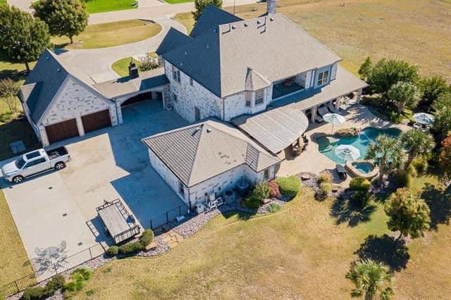 Aerial View of this 5-Bedroom,5765 Sq Ft Plan -195-1125