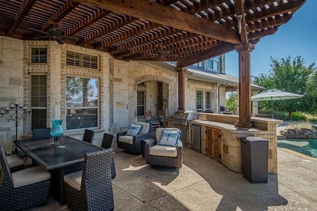 Patio of this 5-Bedroom,5765 Sq Ft Plan -195-1125