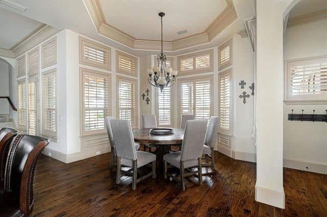 Kitchen: Breakfast Nook of this 5-Bedroom,5765 Sq Ft Plan -195-1125