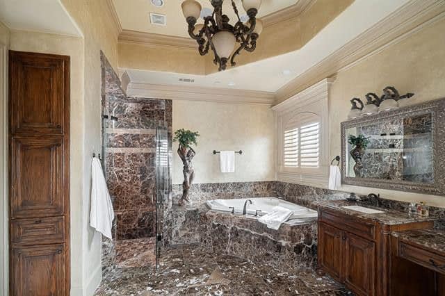 Master Bathroom of this 5-Bedroom,5765 Sq Ft Plan -195-1125
