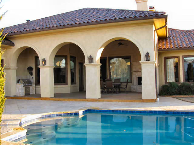 Pool of this 4-Bedroom,8647 Sq Ft Plan -8647