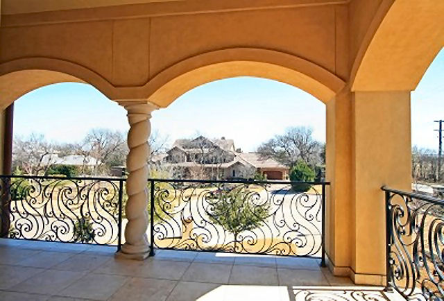 Balcony of this 4-Bedroom,8647 Sq Ft Plan -8647
