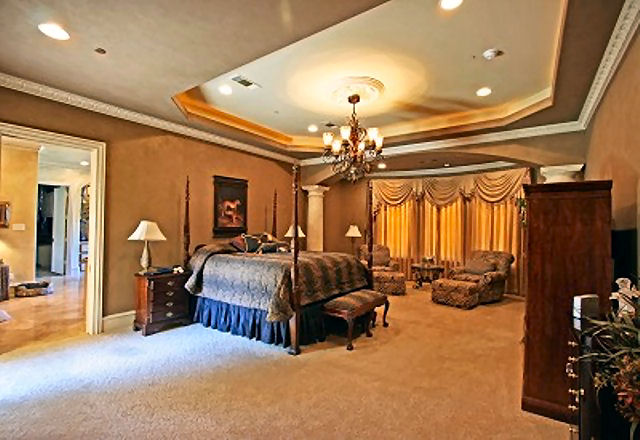 Master Bedroom of this 4-Bedroom,8647 Sq Ft Plan -8647