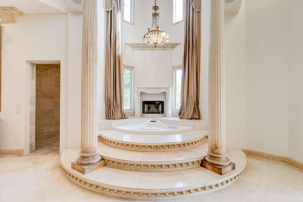 Master Bathroom: Tub of this 9-Bedroom,14727 Sq Ft Plan -195-1127