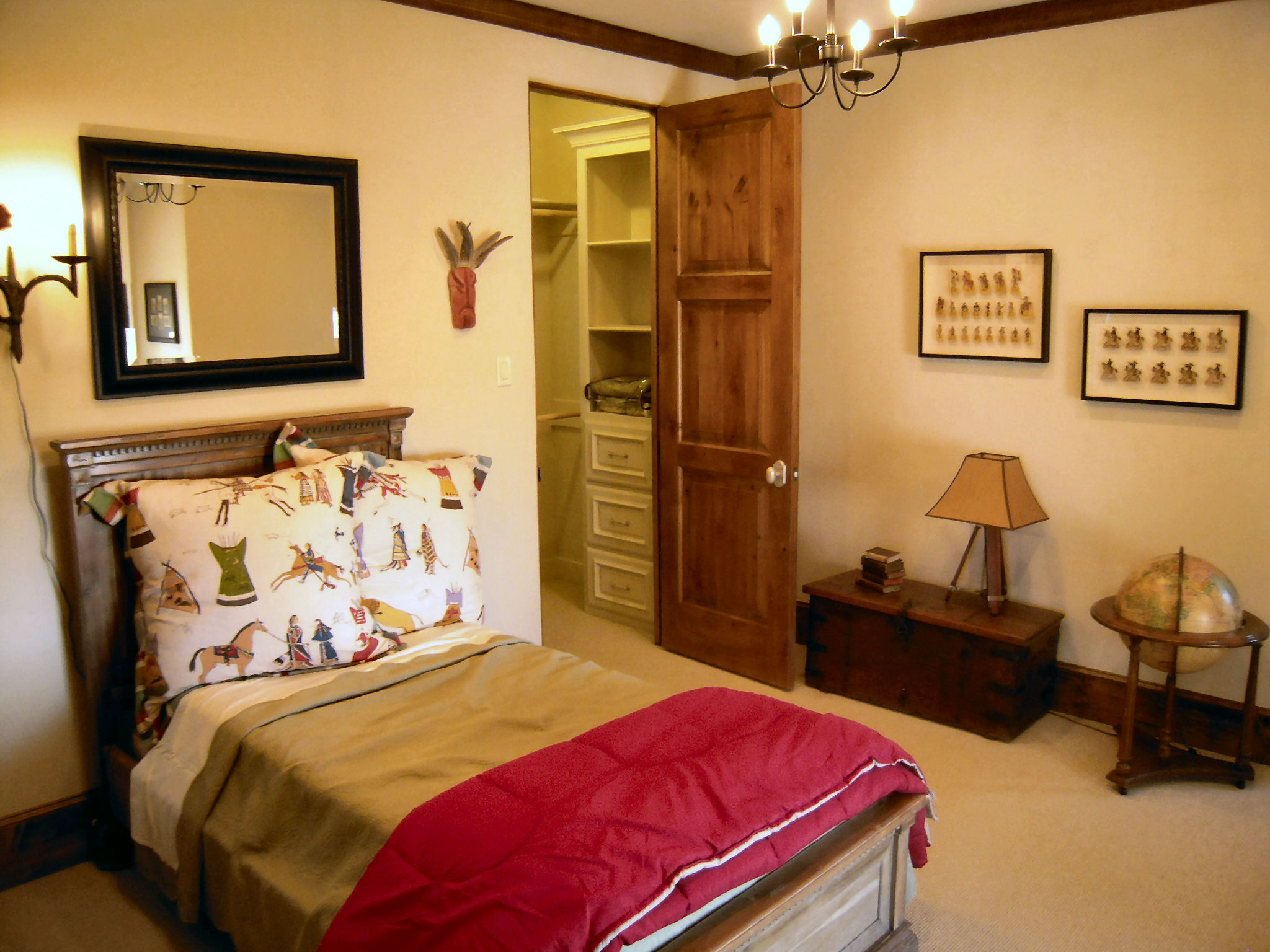 Bedroom of this 4-Bedroom,3858 Sq Ft Plan -3858