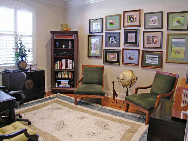 Home Office: Library of this 3-Bedroom,2799 Sq Ft Plan -2799