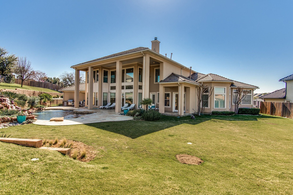 Rear View of this 4-Bedroom,4873 Sq Ft Plan -4873