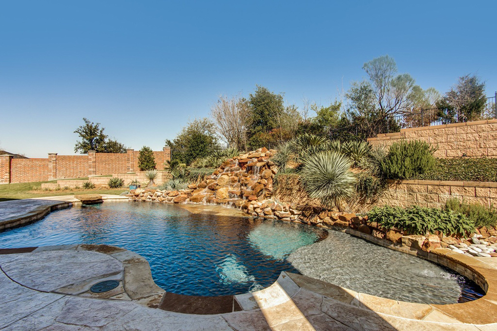 Pool of this 4-Bedroom,4873 Sq Ft Plan -4873