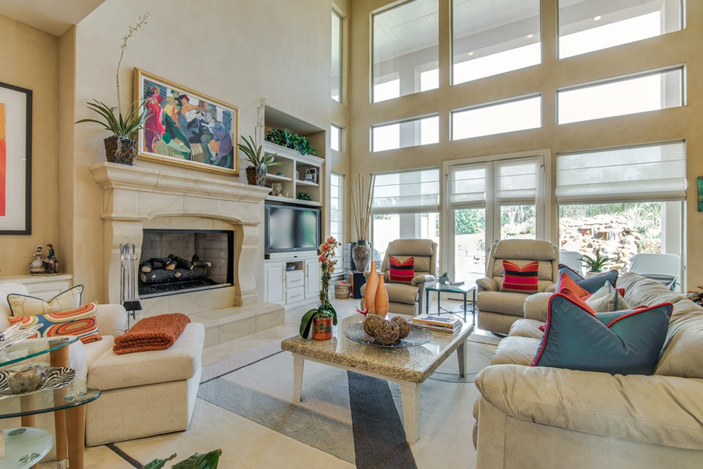 Family Room of this 4-Bedroom,4873 Sq Ft Plan -4873