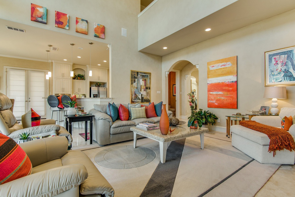 Family Room of this 4-Bedroom,4873 Sq Ft Plan -4873