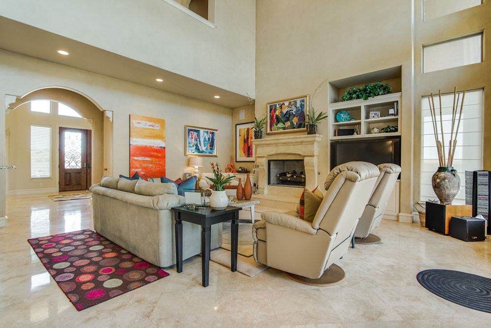 Family Room of this 4-Bedroom,4873 Sq Ft Plan -4873