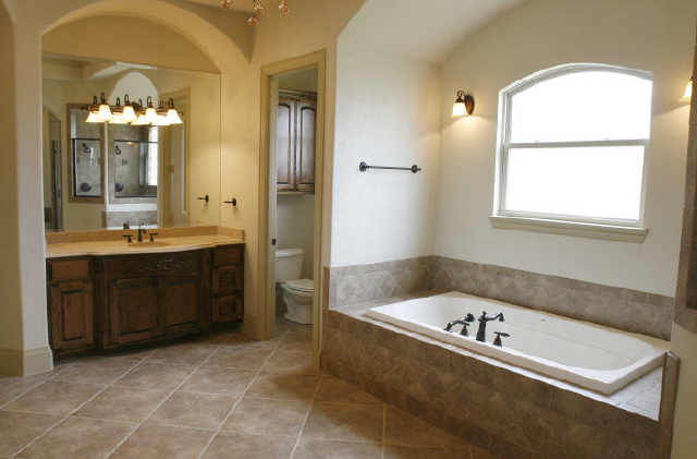 Master Bathroom of this 5-Bedroom,6550 Sq Ft Plan -6550