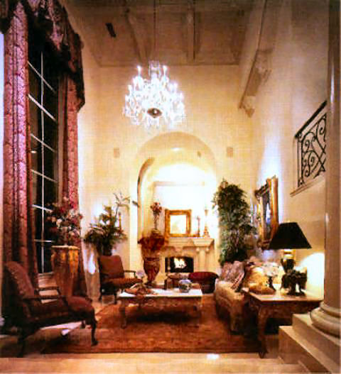 Living Room of this 4-Bedroom,6024 Sq Ft Plan -6024